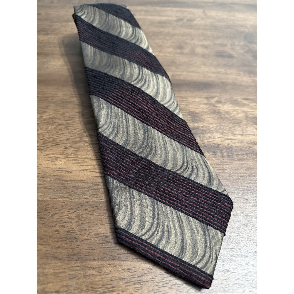 Jhane Barnes Signature NECK TIE‎ 100% Silk Japan